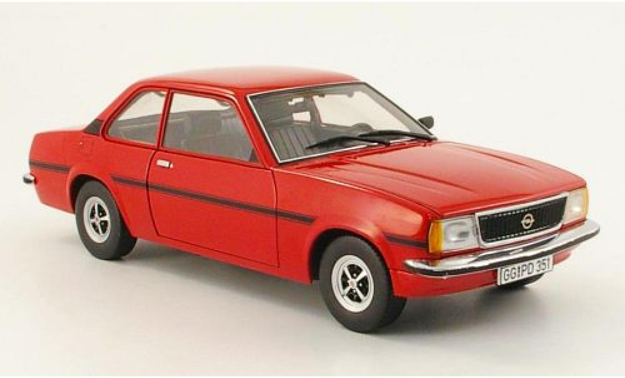 Opel Ascona 1/18 Sun Star B SR rot 1:18 modellino in miniatura
