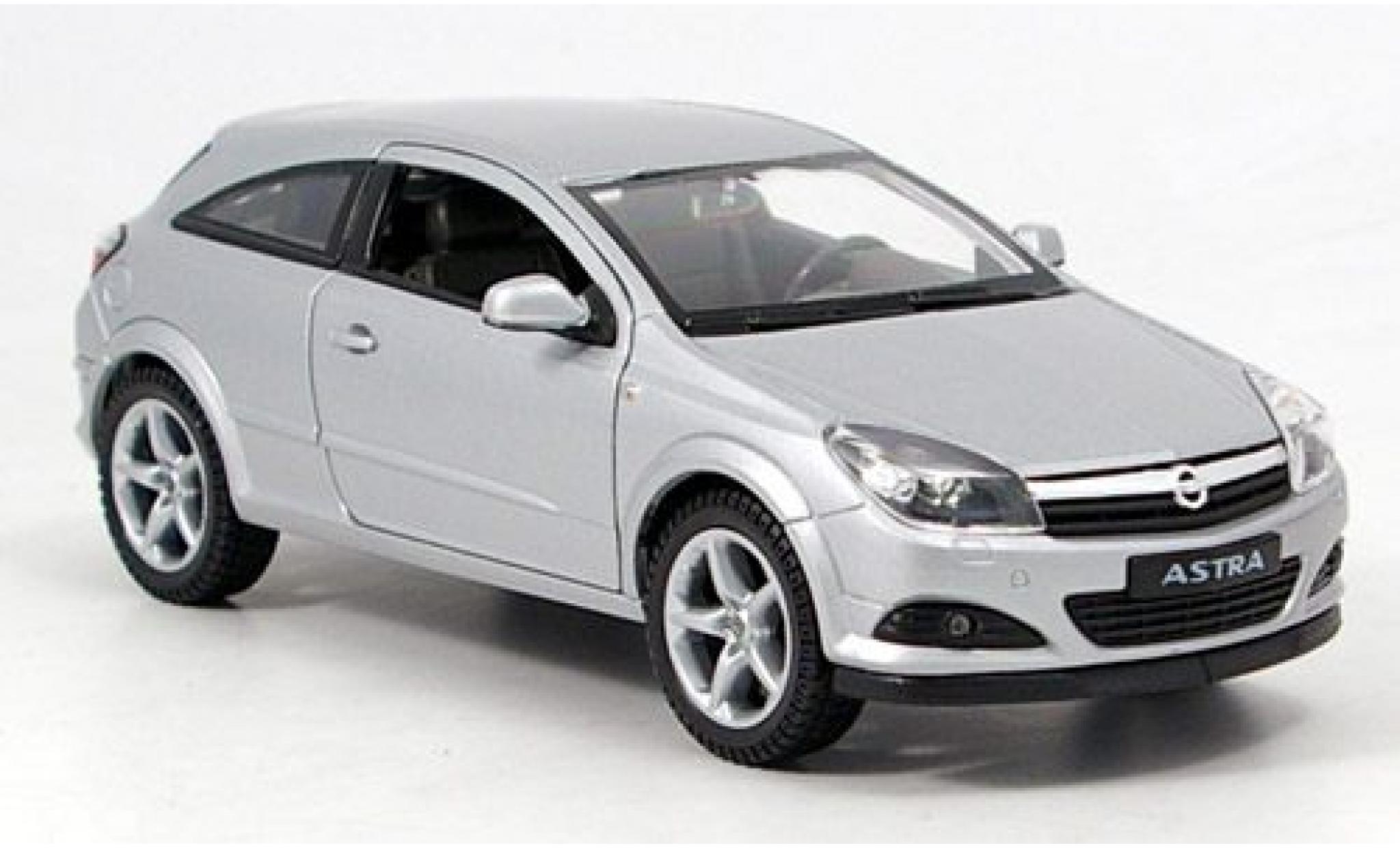 Opel Astra 1/24 Welly GTC silber 1:24 modellino in miniatura