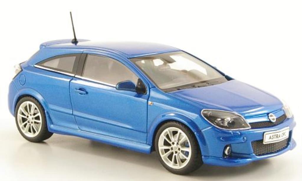 Opel Astra 1/43 Minichamps H OPC blu 3-Turer modellino in miniatura