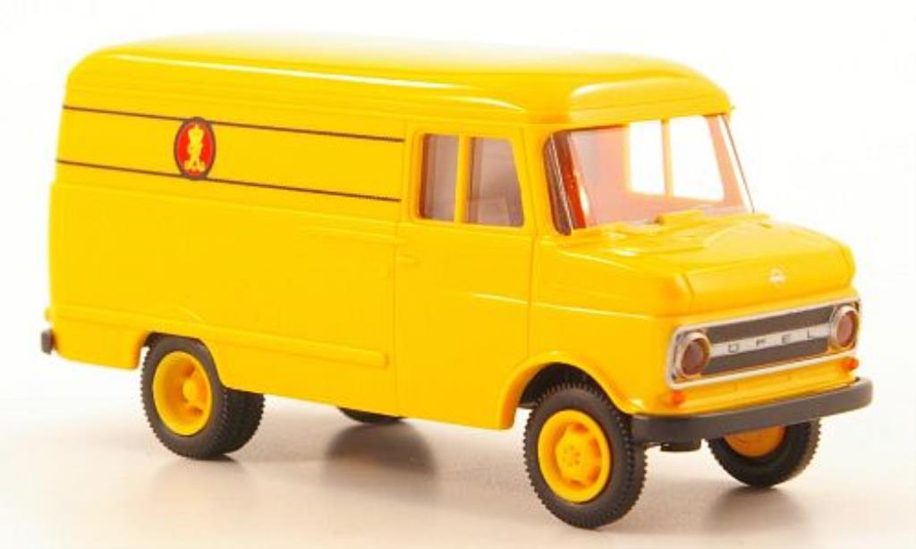 Opel Blitz 1/87 Brekina B Kasten Danische Post modellino in miniatura