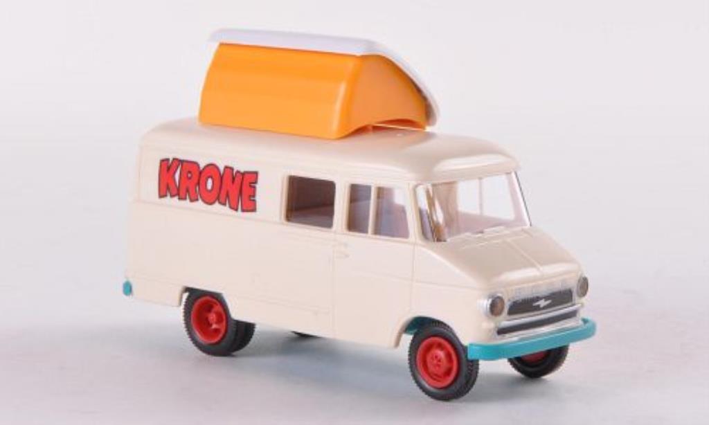 Opel Blitz 1/87 Brekina Kasten A Circus Krone modellino in miniatura