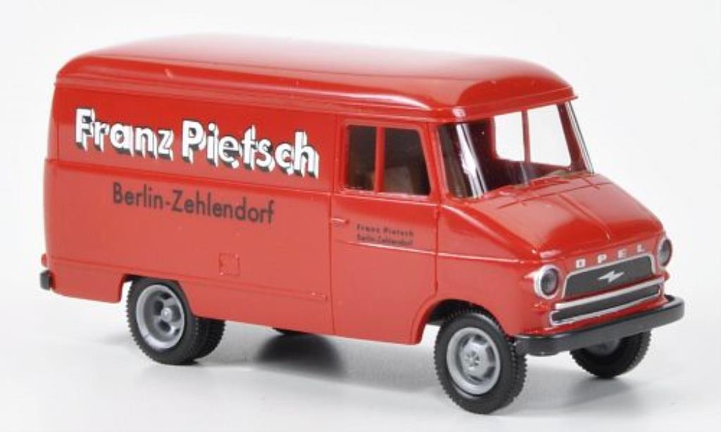 Opel Blitz 1/87 Brekina Kasten A Franz Pietsch modellino in miniatura