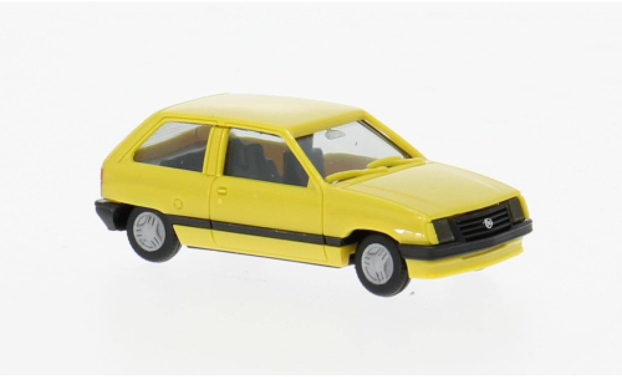 Opel Corsa 1/87 Herpa A SR gelb 1:87 modellino in miniatura