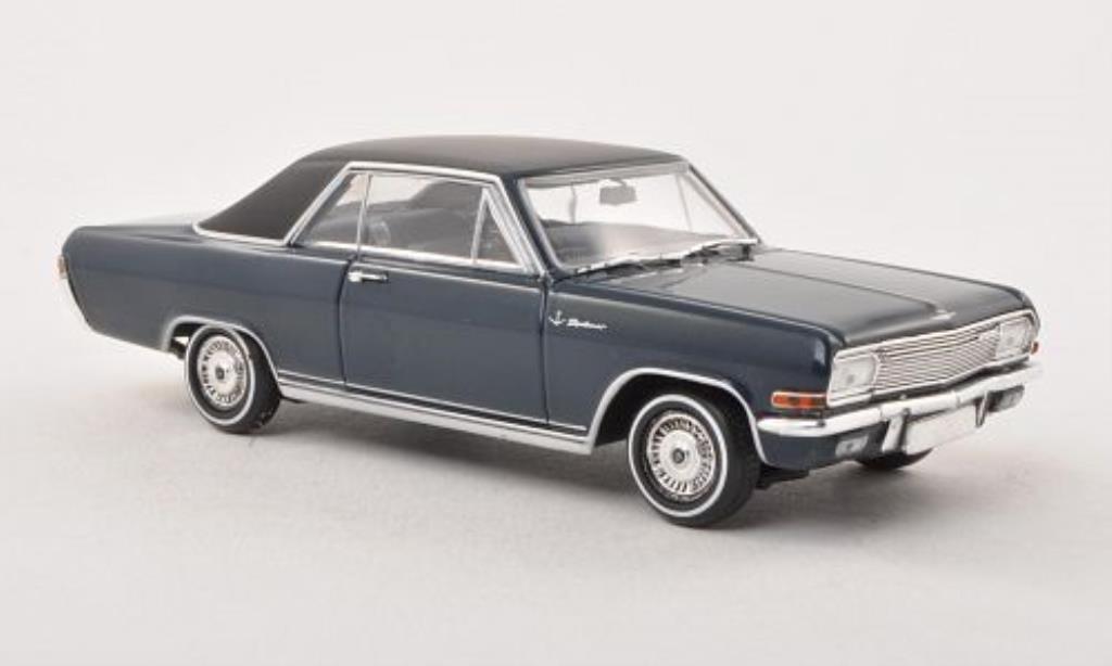 Opel Diplomat 1/43 Minichamps A V8 Coupe blu/matt-nero 1965 modellino in miniatura