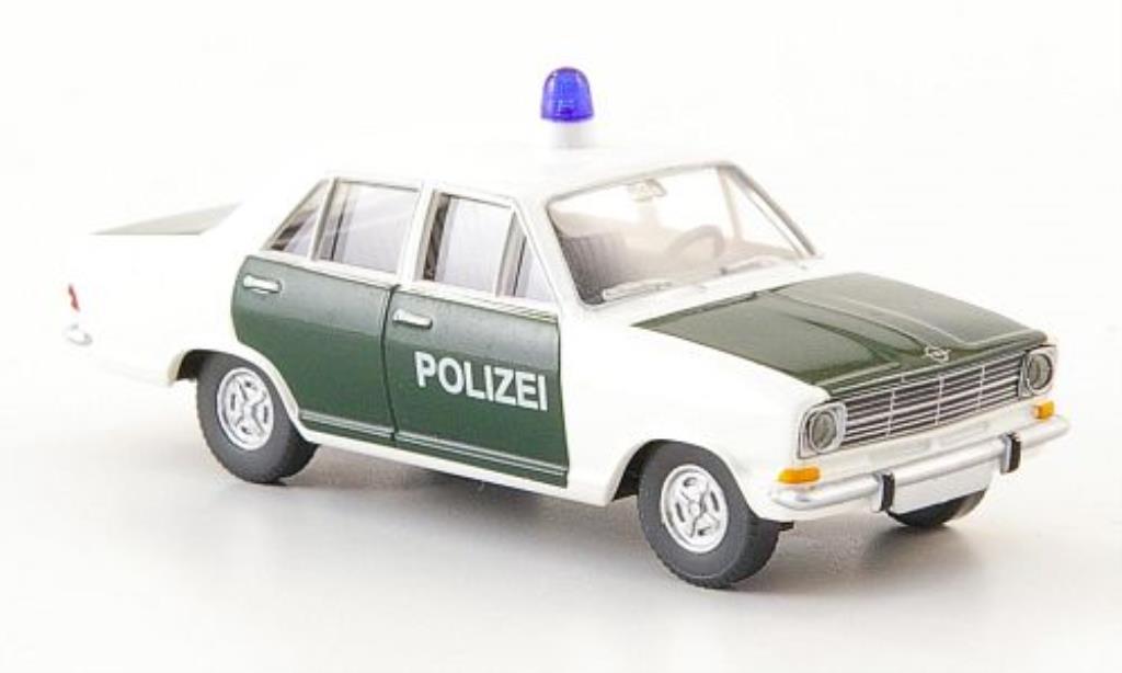Opel Kadett B 1/87 Wiking B Limousine Polizei modellino in miniatura