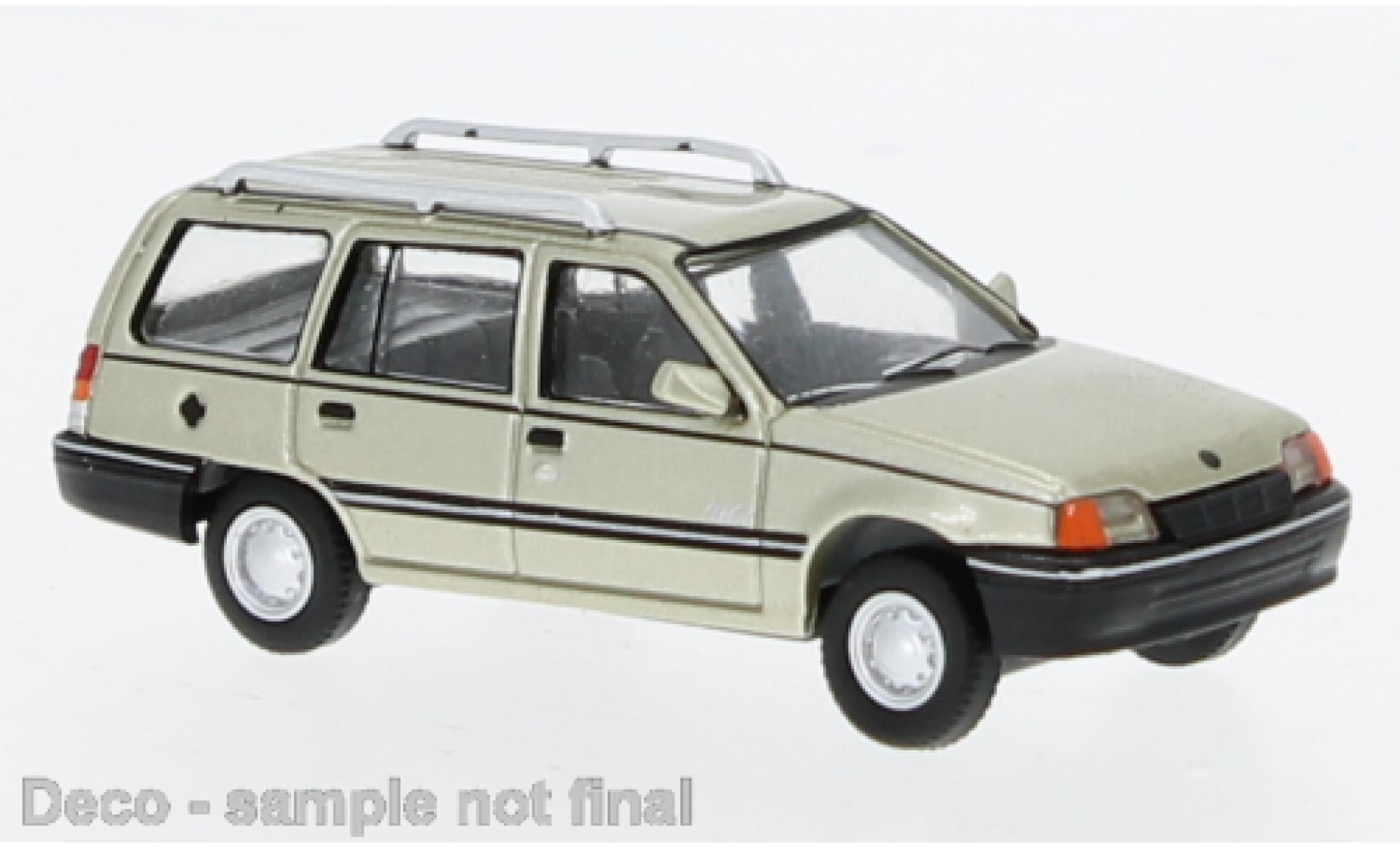 Opel Kadett 1/87 PCX87 E Carav beige 1:87 modellino in miniatura