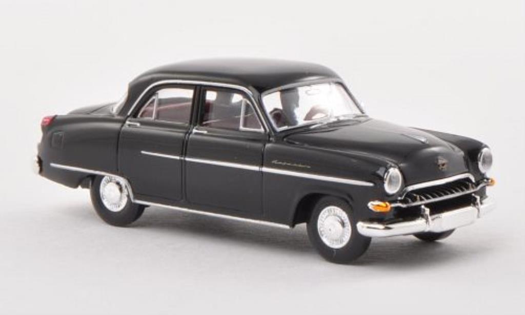 Opel Kapitan 1/87 Brekina 1954 nero modellino in miniatura