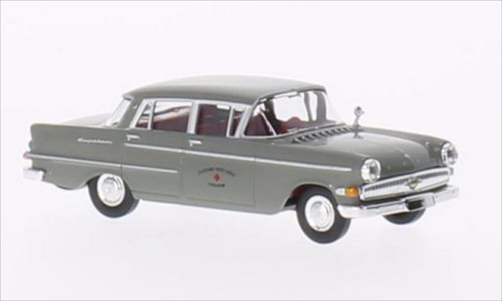 Opel Kapitan 1/87 Brekina P 2.6 DRK Prasidium modellino in miniatura