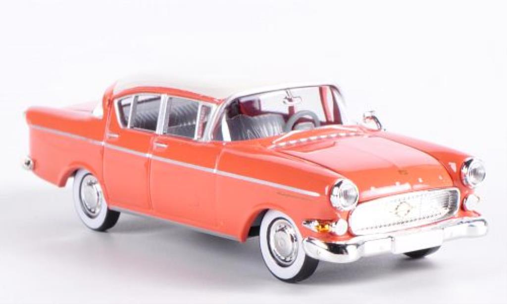 Opel Kapitan 1/87 Brekina P2.5 lachs/bianco modellino in miniatura