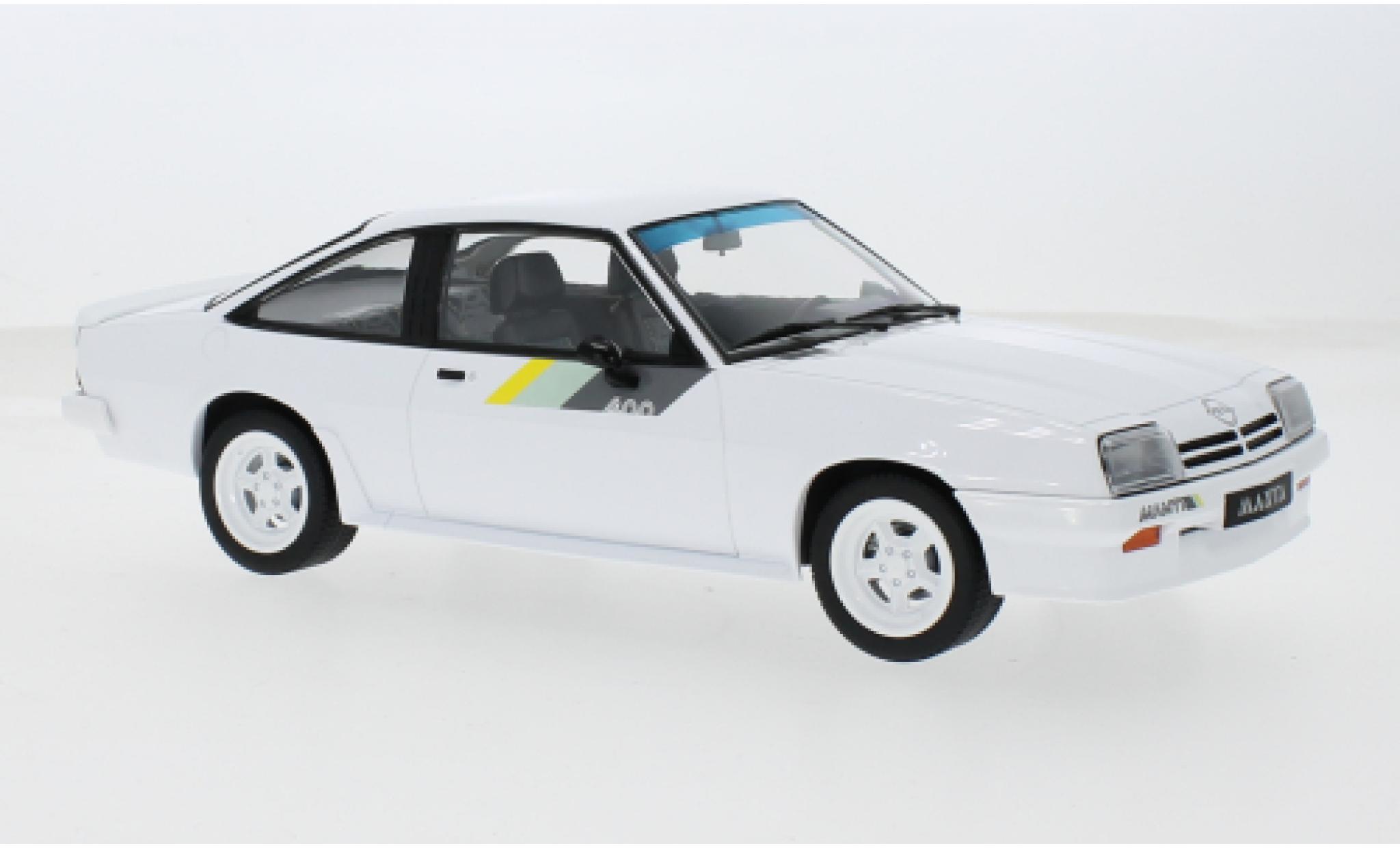 Opel Manta 1/18 Norev 400 weiss 1:18 modellino in miniatura