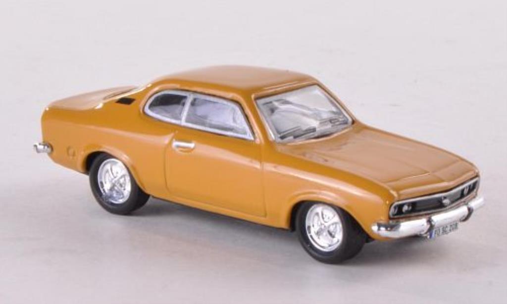 Opel Manta A 1/87 Schuco A ocker modellino in miniatura