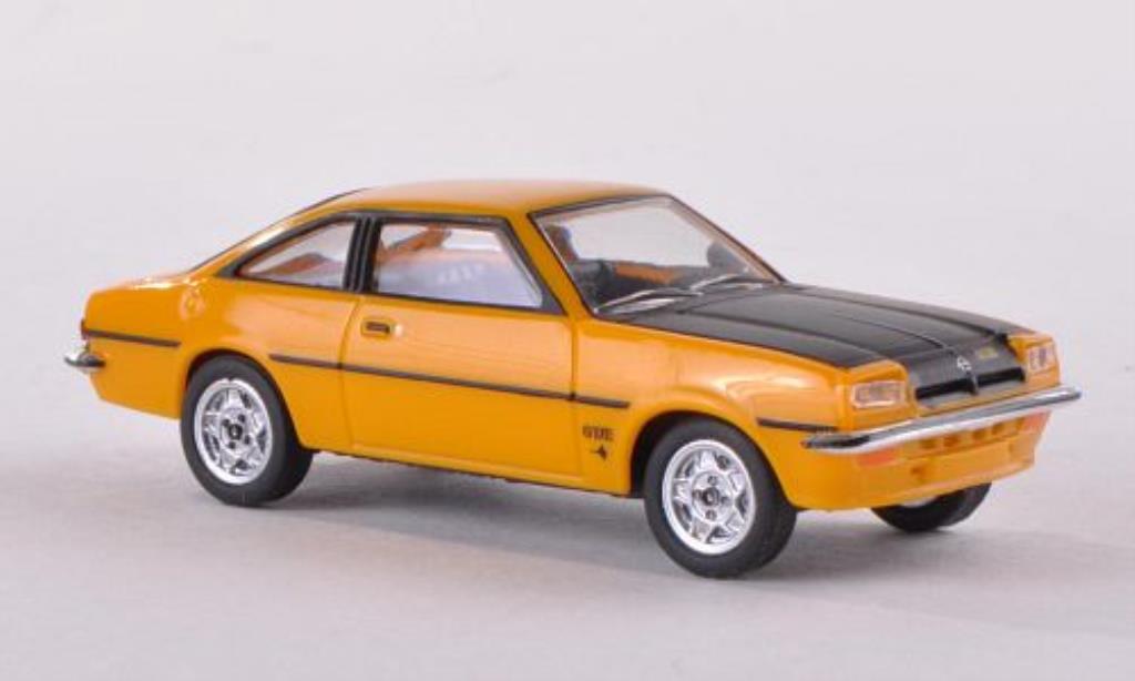Opel Manta B 1/87 Herpa B giallo/nero modellino in miniatura
