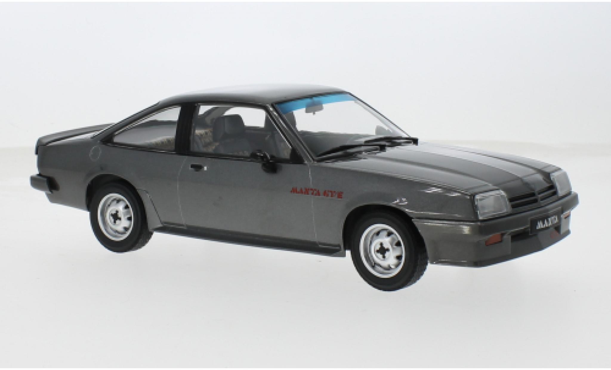 Opel Manta 1/18 Norev B GT/E grau 1:18 modellino in miniatura