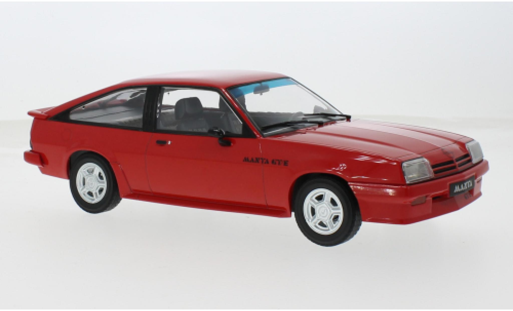 Opel Manta 1/18 Norev CC GT/E rot 1:18 modellino in miniatura