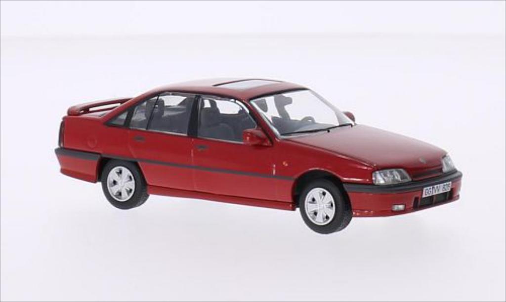 Opel Omega 1/43 Vanguards 3000 rosso modellino in miniatura