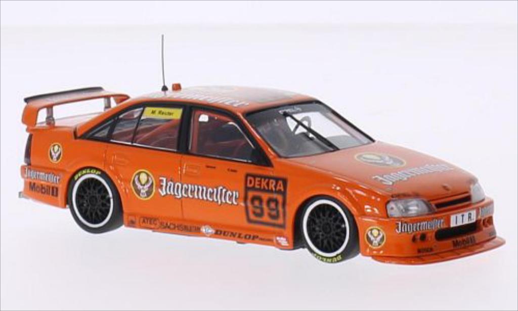 Opel Omega 1/43 Minichamps A 3000 24V No.99 Schubel Motorsport Jagermeister DTM 1991 modellino in miniatura