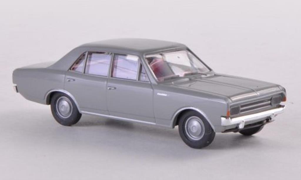 Opel Rekord 1/87 Brekina C grigio modellino in miniatura