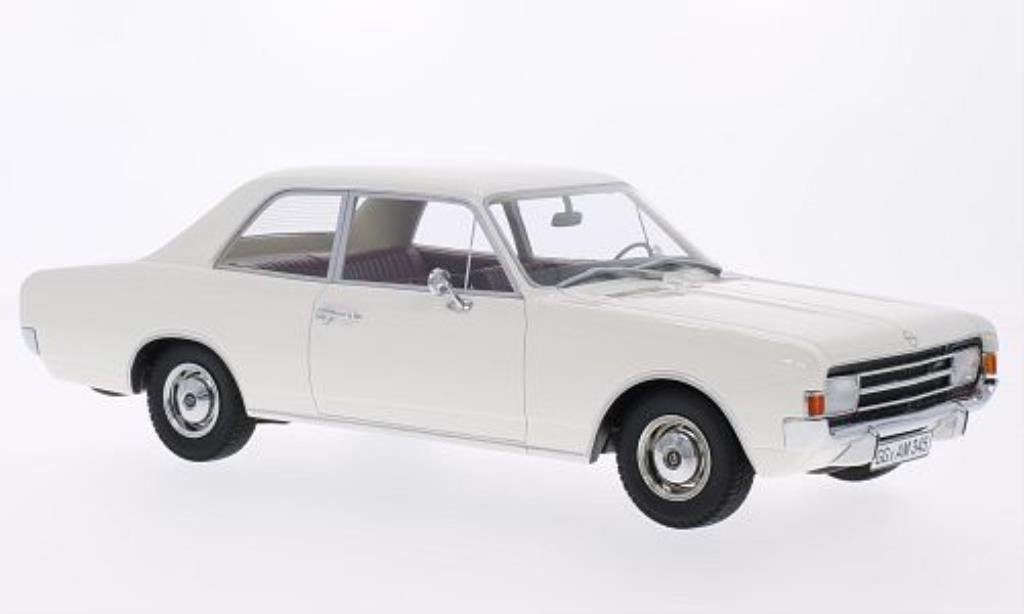 Opel Rekord 1/18 Minichamps C Limousine bianco 1966 modellino in miniatura