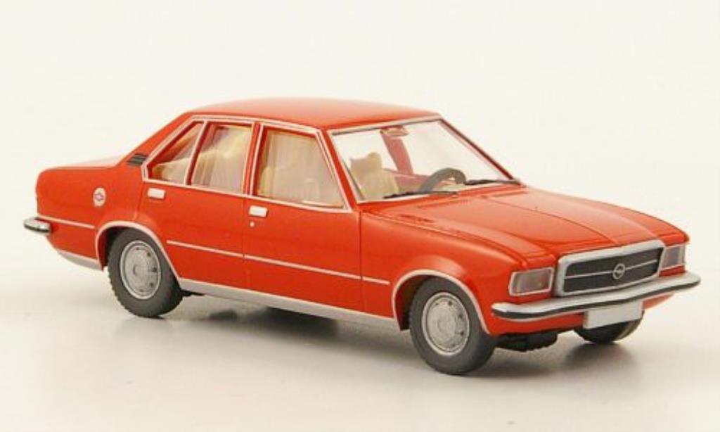 Opel Rekord 1/87 Wiking D rosso modellino in miniatura