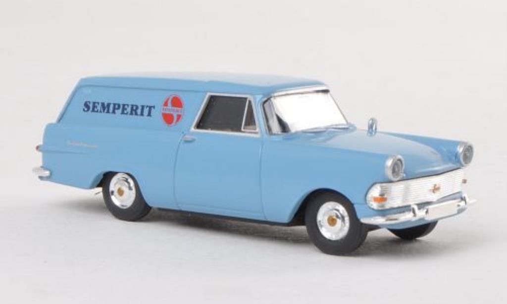 Opel Rekord 1/87 Brekina P2 Kasten Semperit (A) modellino in miniatura