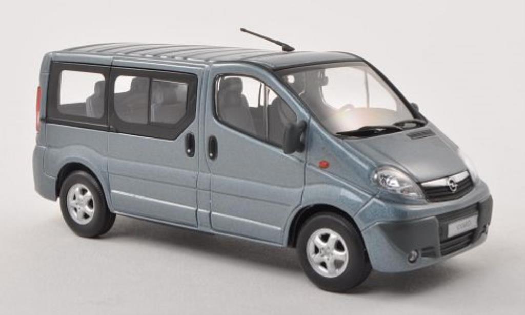Opel Vivaro 1/43 Minichamps Bus blu-grigio modellino in miniatura