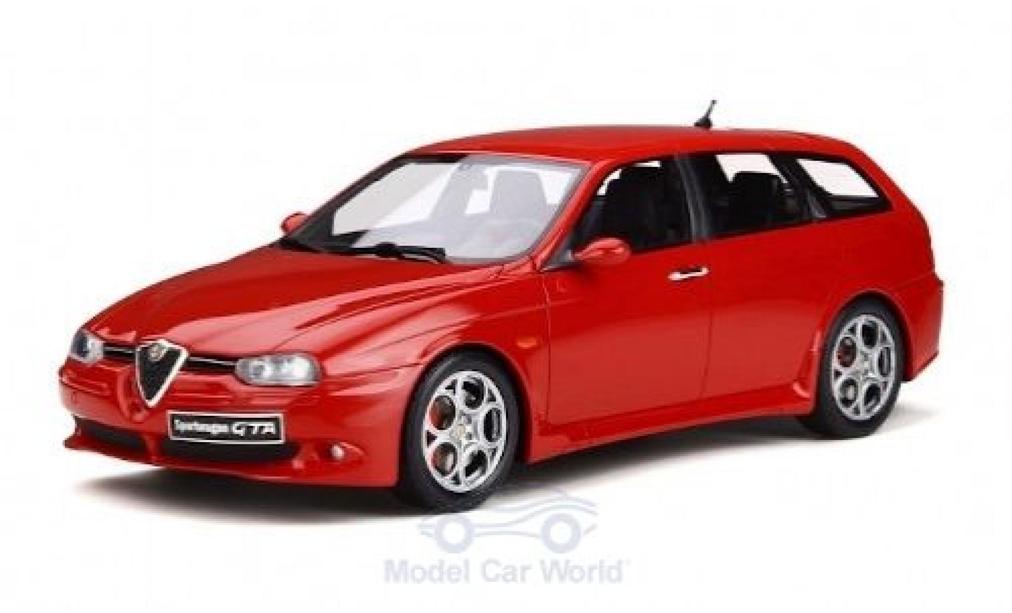 Alfa Romeo 156 1/18 Ottomobile GTA Sportwagon rosso 2002 modellino in miniatura