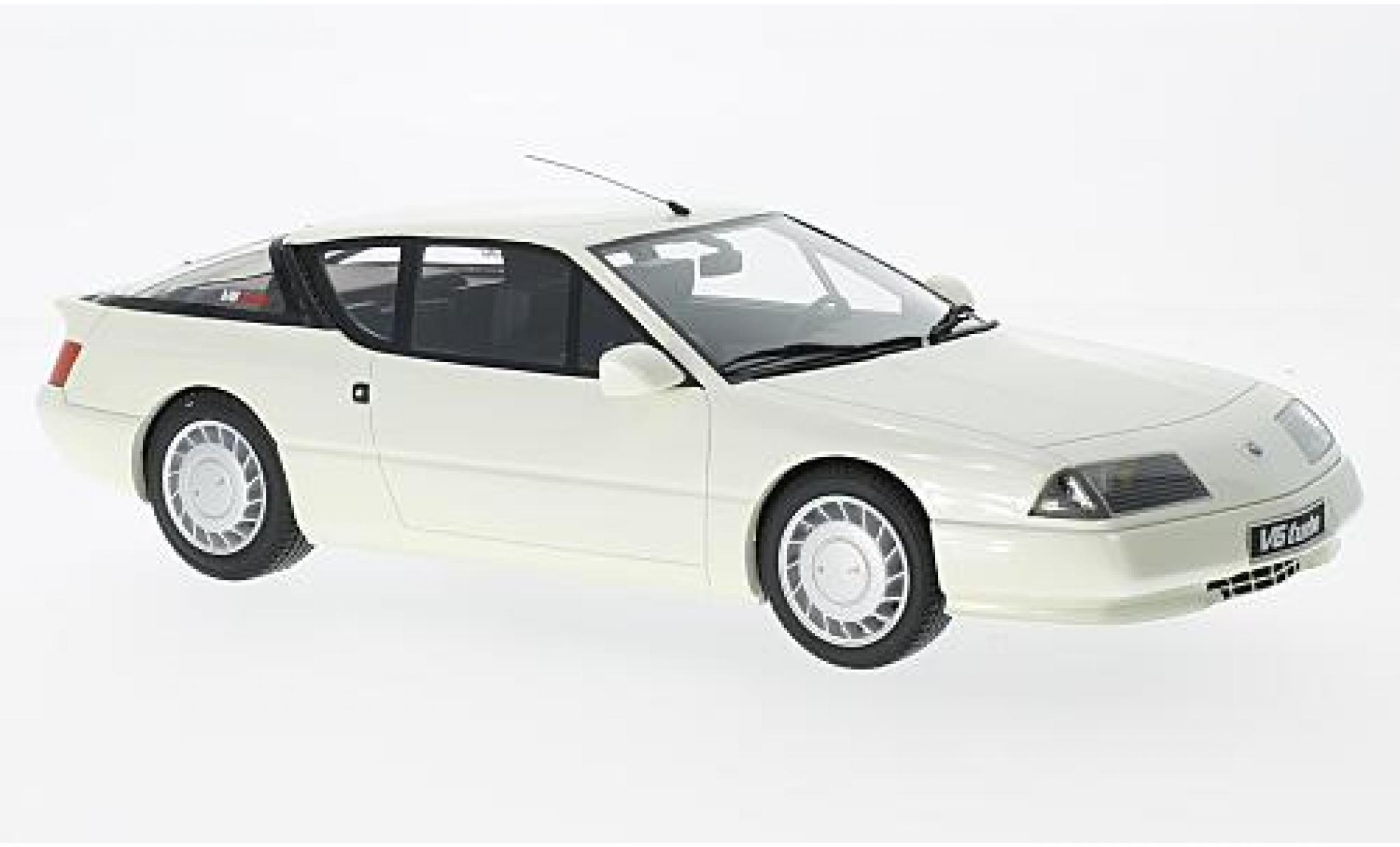 Alpine GTA 1/18 Ottomobile V6 Turbo metallico bianco modellino in miniatura