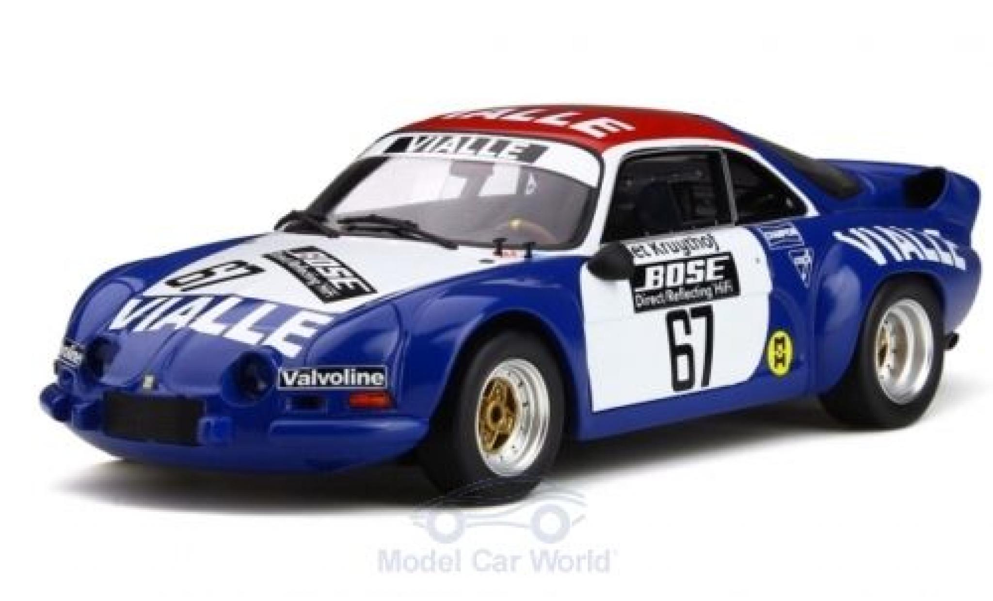 Alpine A110 1/18 Ottomobile Renault Gr.5 No.67 Rallye-Cross 1977 P.Kruythof modellino in miniatura