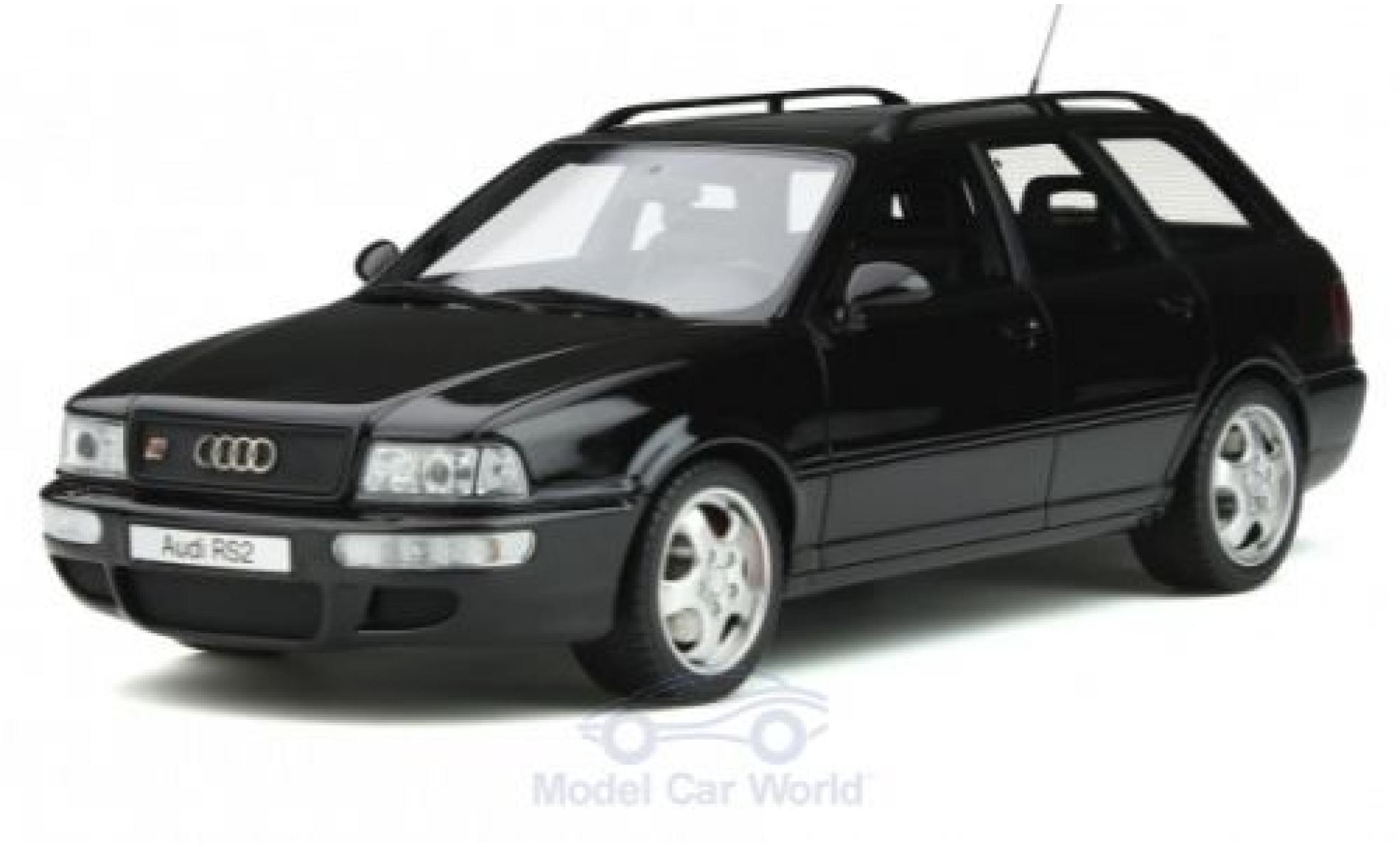 Audi RS2 1/18 Ottomobile nero 1994 modellino in miniatura