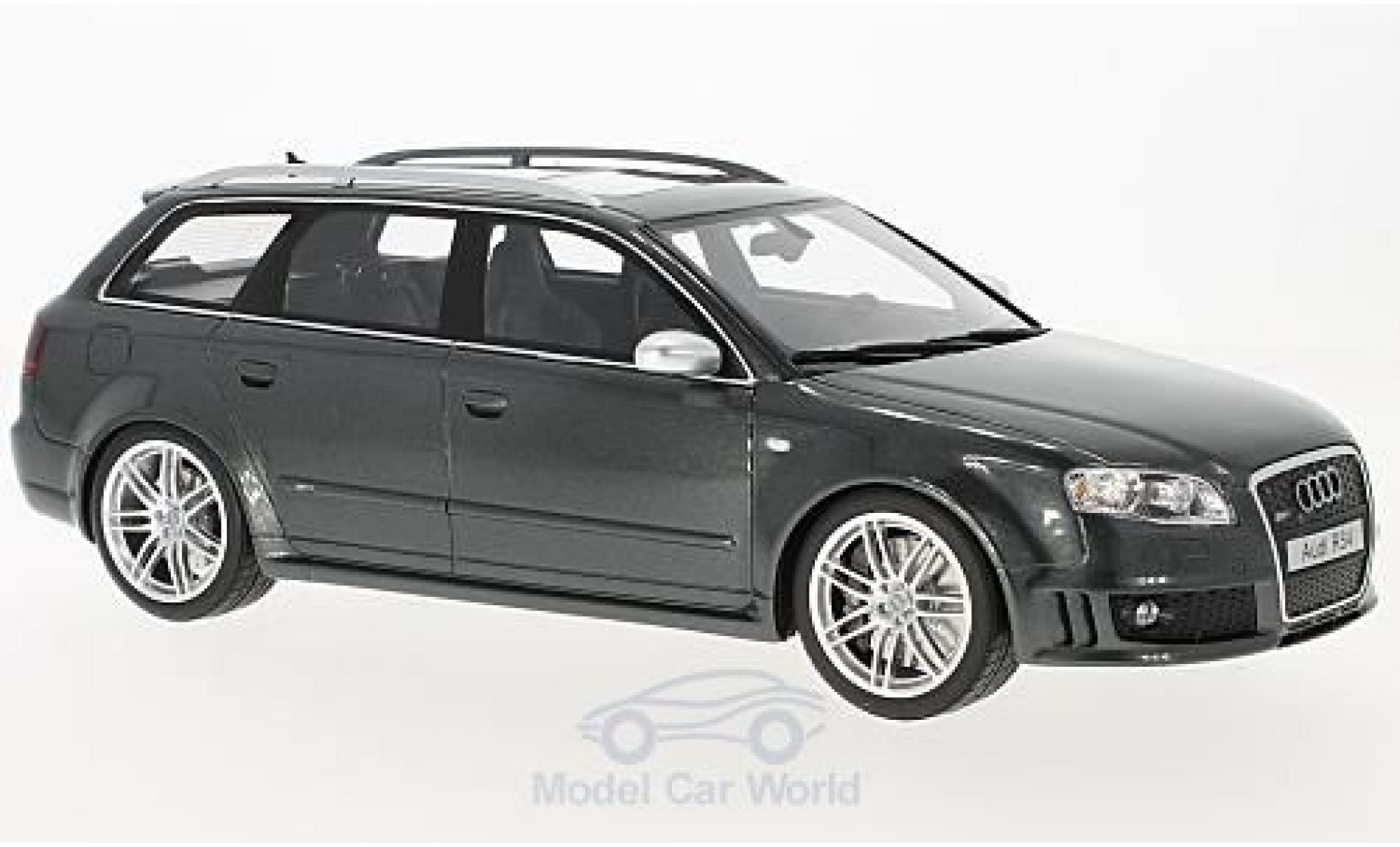 Audi RS4 1/18 Ottomobile (B7) metallico grigio 2006 modellino in miniatura
