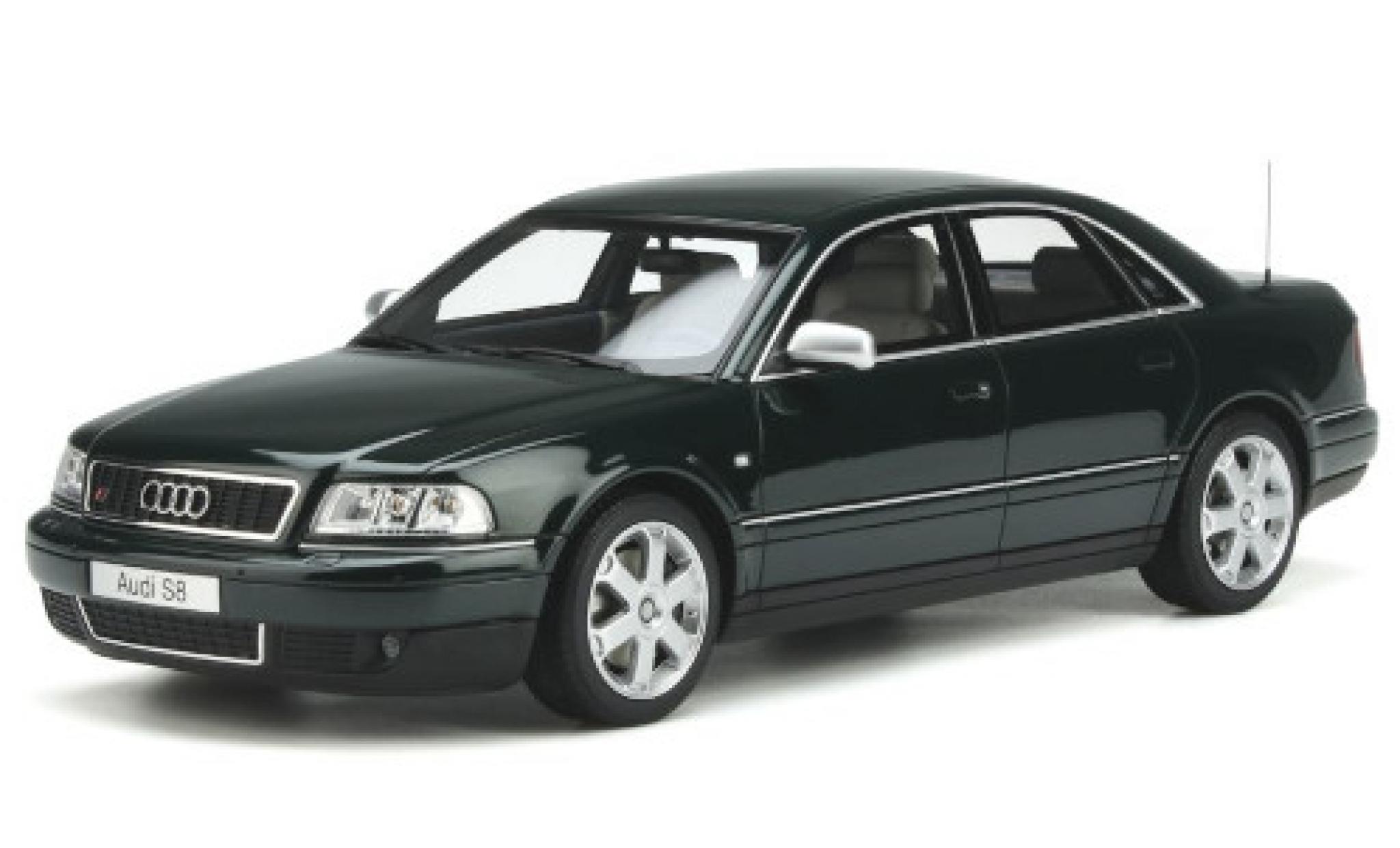 Audi S8 1/18 Ottomobile (D2) 4.2 V8 metallico verde 2001 modellino in miniatura
