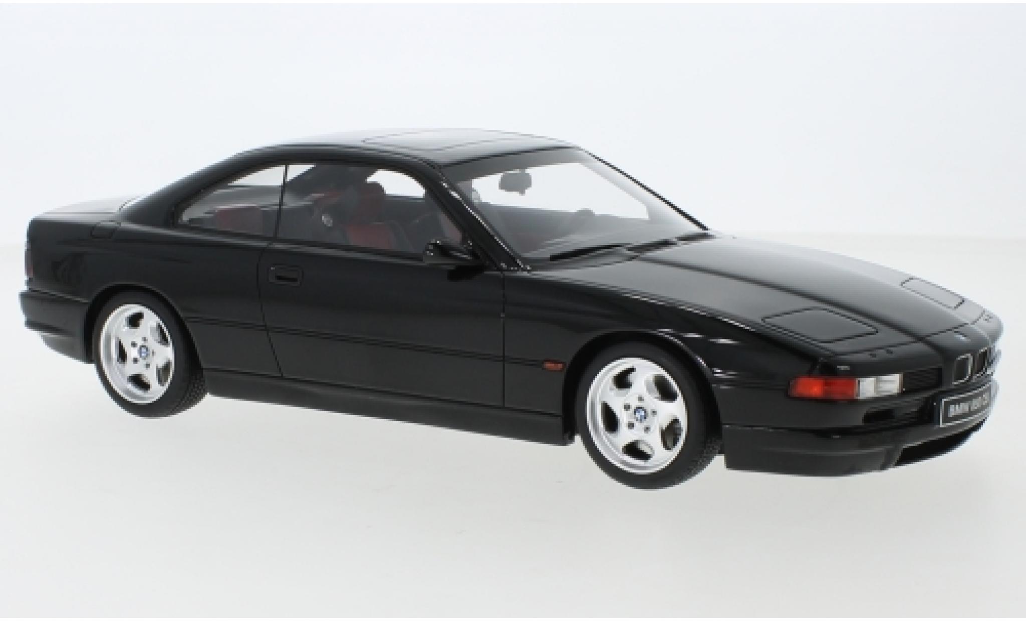 Bmw 850 1/18 Ottomobile CSi nero 1990 modellino in miniatura