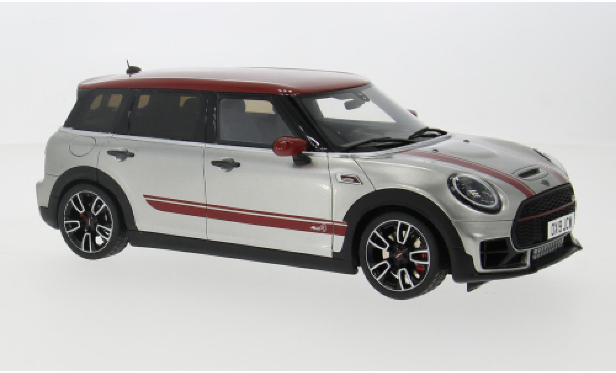 Mini Clubman 1/18 Ottomobile Bmw (F54) John Cooper Works silber/rot 2021 1:18 modellino in miniatura