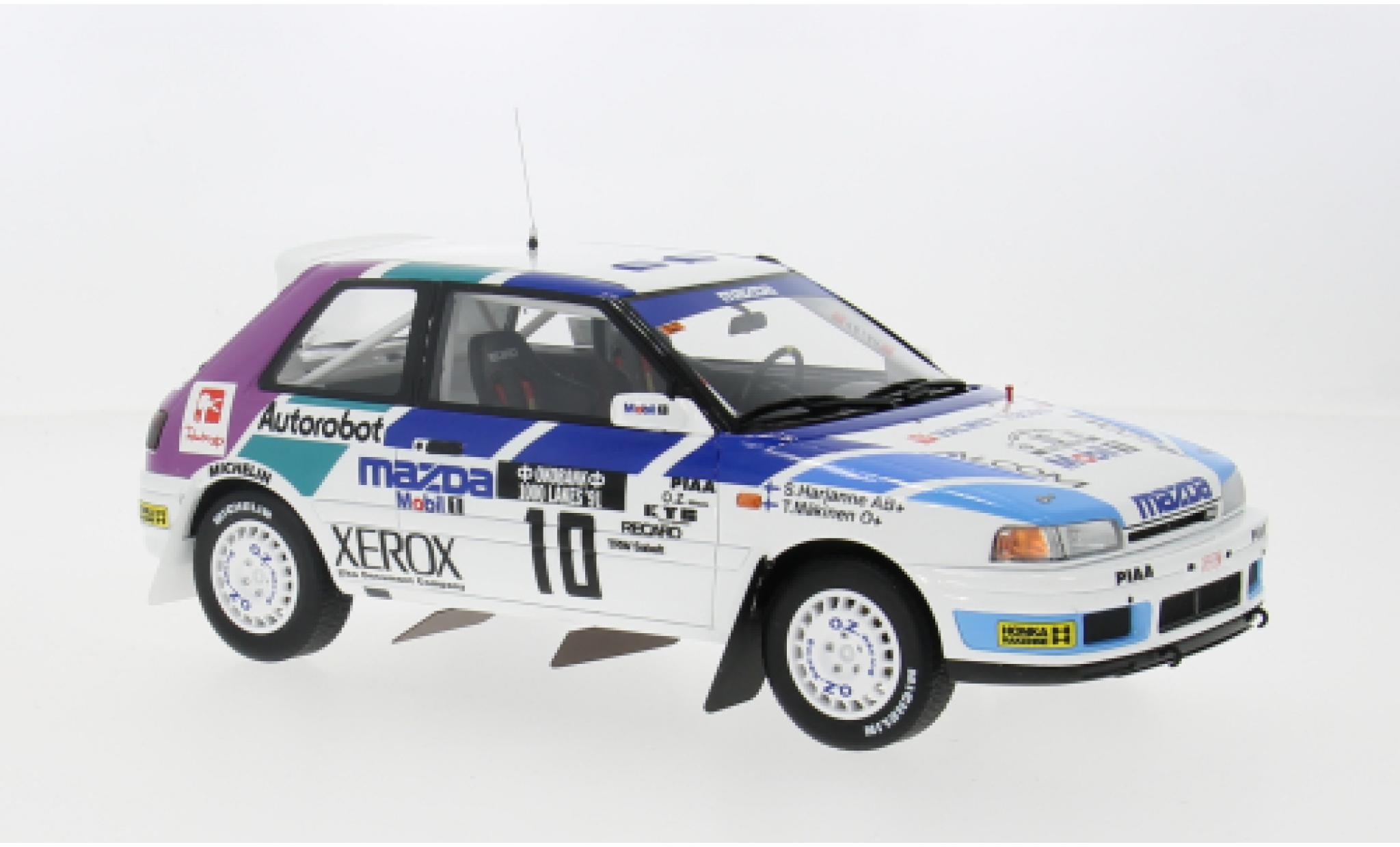 Mazda 323 1/18 Ottomobile GTX 1000 Lakes Rally 1991 #10 1:18 modellino in miniatura
