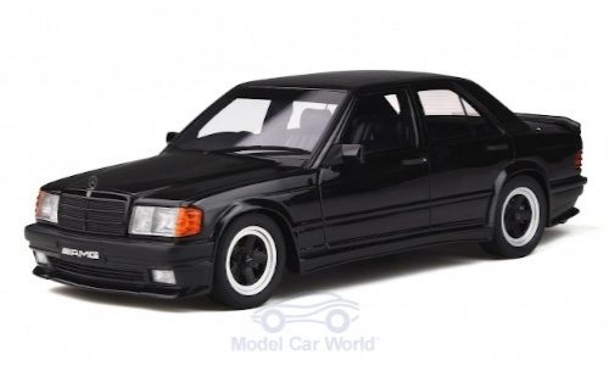 Mercedes 190 1/18 Ottomobile E 2.3 AMG (W201) nero 1984 modellino in miniatura