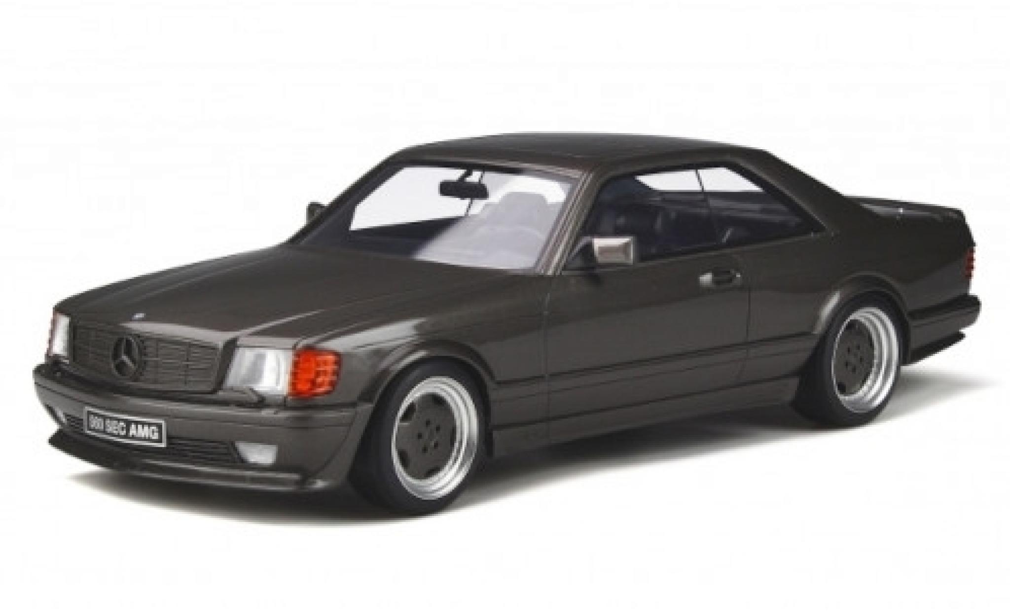 Mercedes 560 1/18 Ottomobile SEC AMG (C126) anthrazit modellino in miniatura