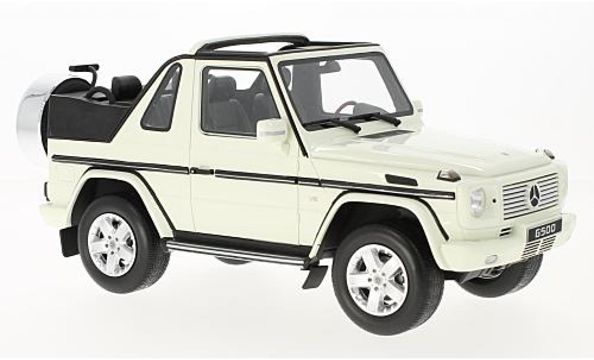 Mercedes Classe G 1/18 Ottomobile Cabriolet bianco modellino in miniatura