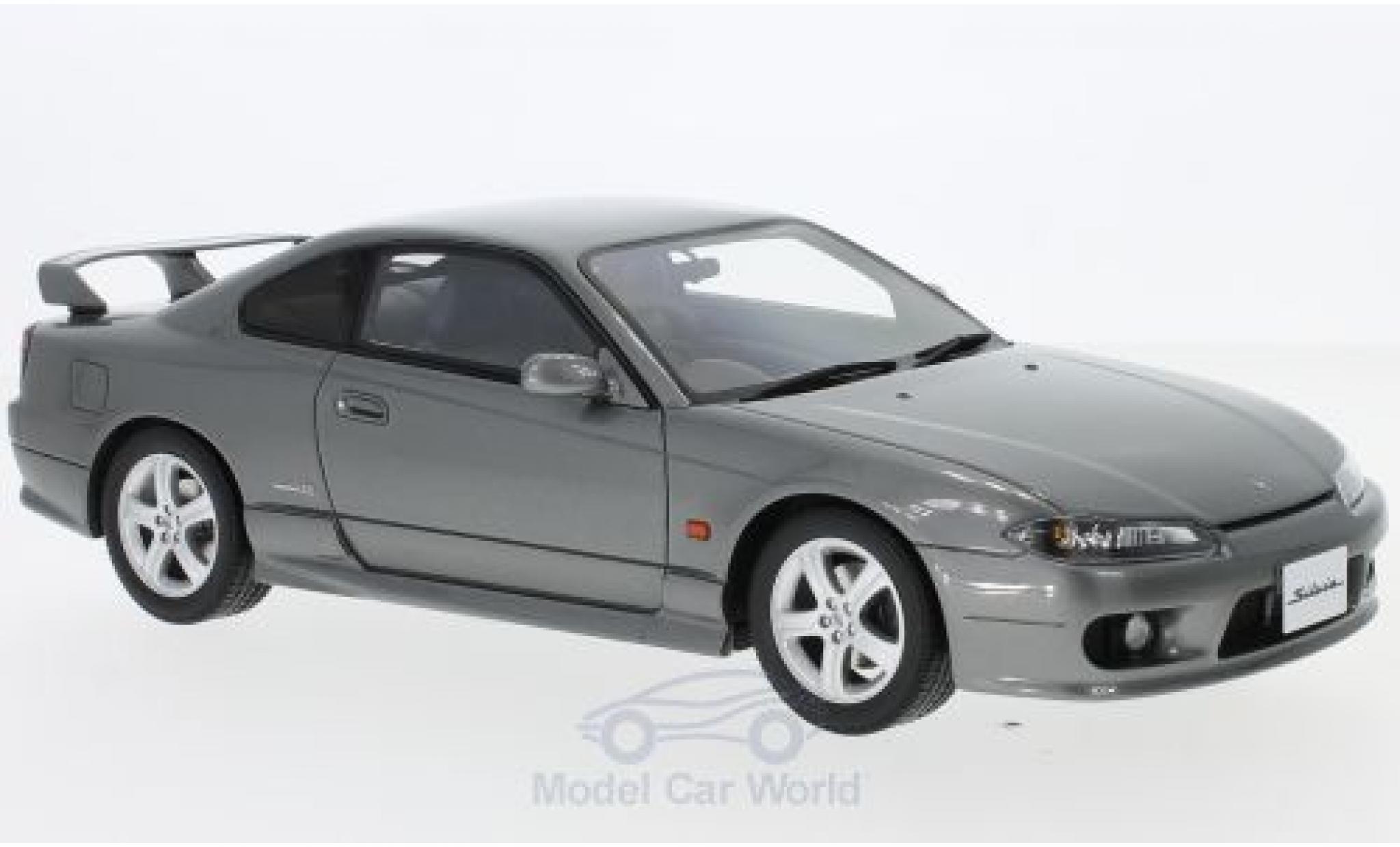 Nissan Silvia 1/18 Ottomobile Spec-R AERO (S15) metallico grigio RHD 1999 modellino in miniatura