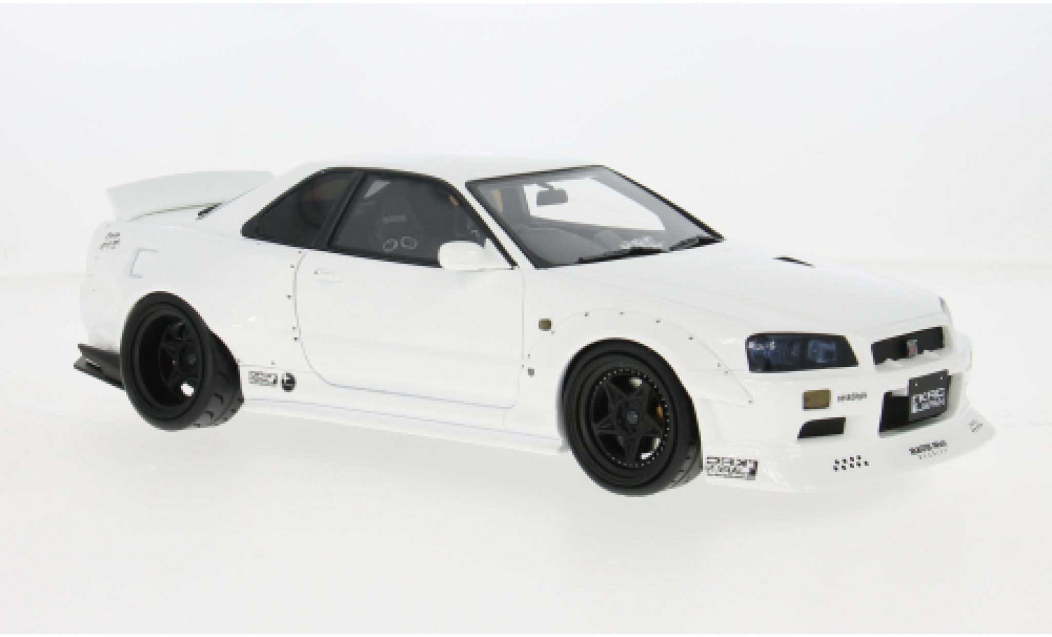 Nissan Skyline 1/18 Ottomobile GT-R weiss 2019 1:18 modellino in miniatura