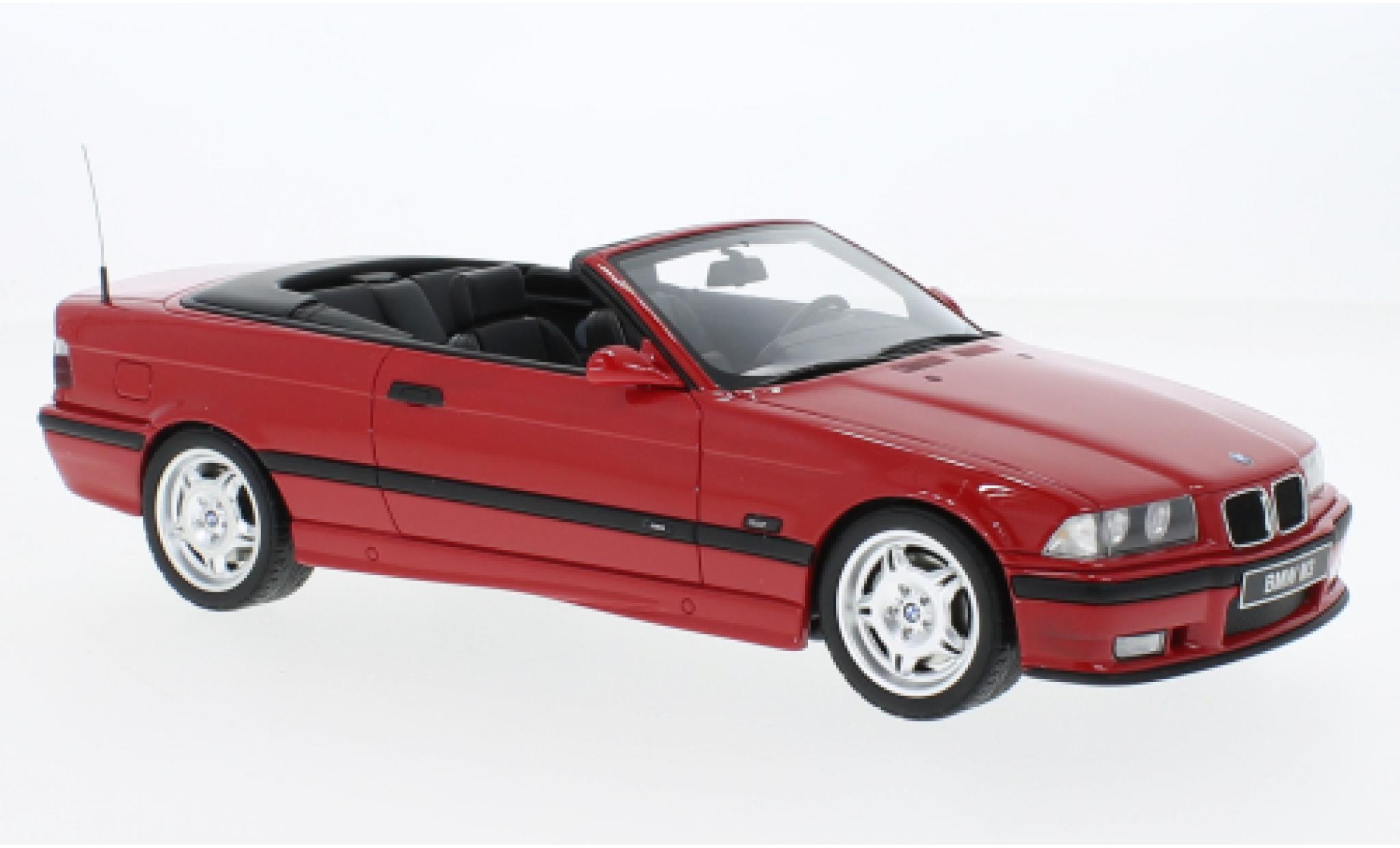 Bmw M3 1/18 Ottomobile (E36) cabriolet rosso 1995 modellino in miniatura