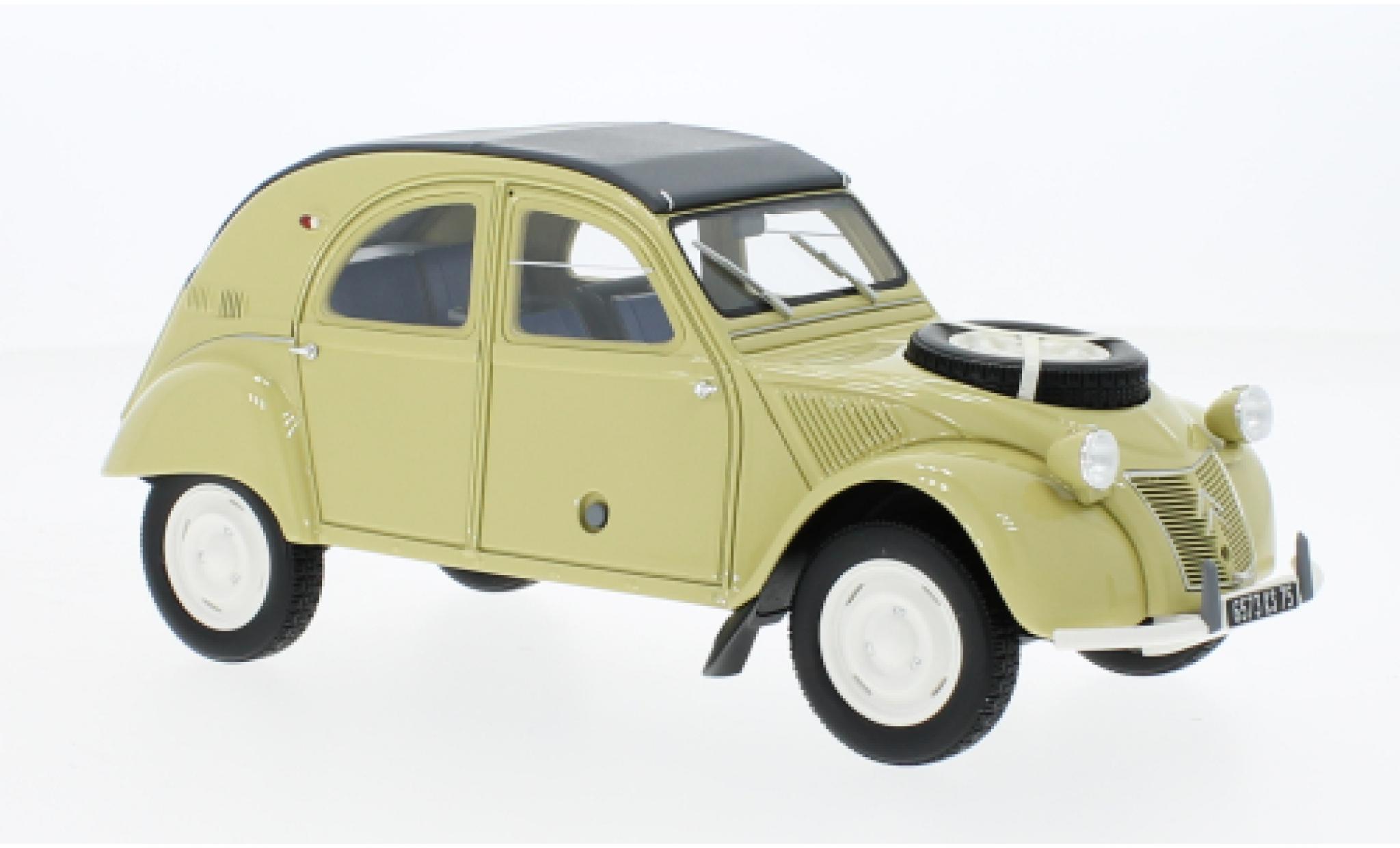 Citroen 2CV 1/18 Ottomobile Sahara beige 1964 modellino in miniatura