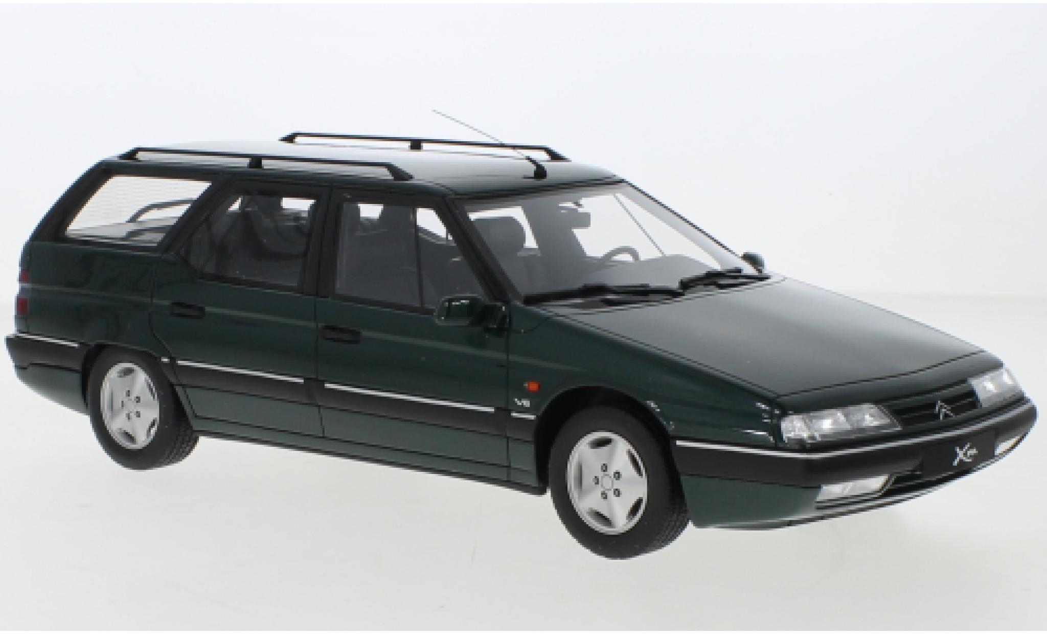 Citroen XM 1/18 Ottomobile Break 3.0 V6 24V metallise verde foncé 1998 modellino in miniatura