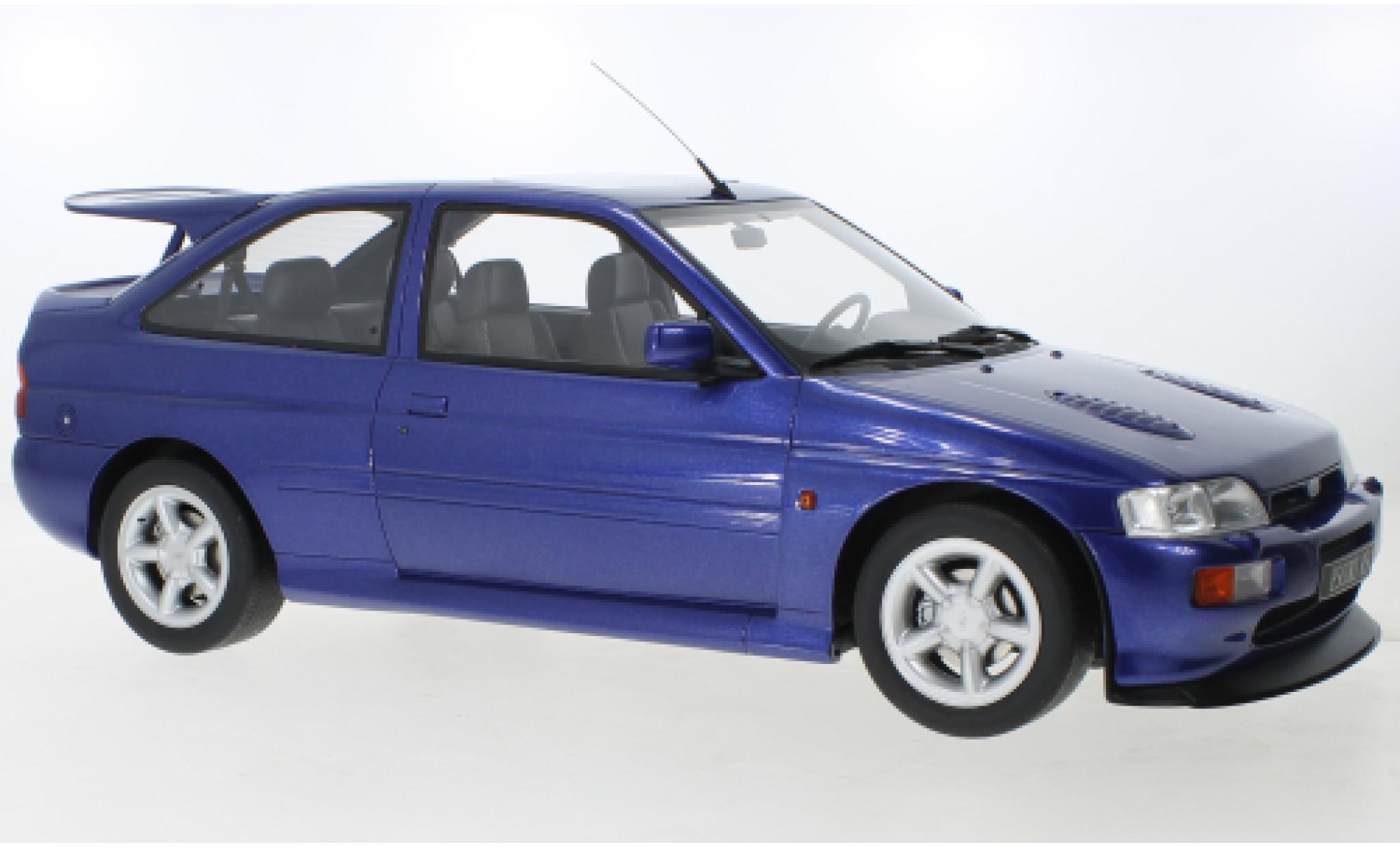 Ford Escort 1/12 Ottomobile RS Cosworth metallise blu 1993 modellino in miniatura