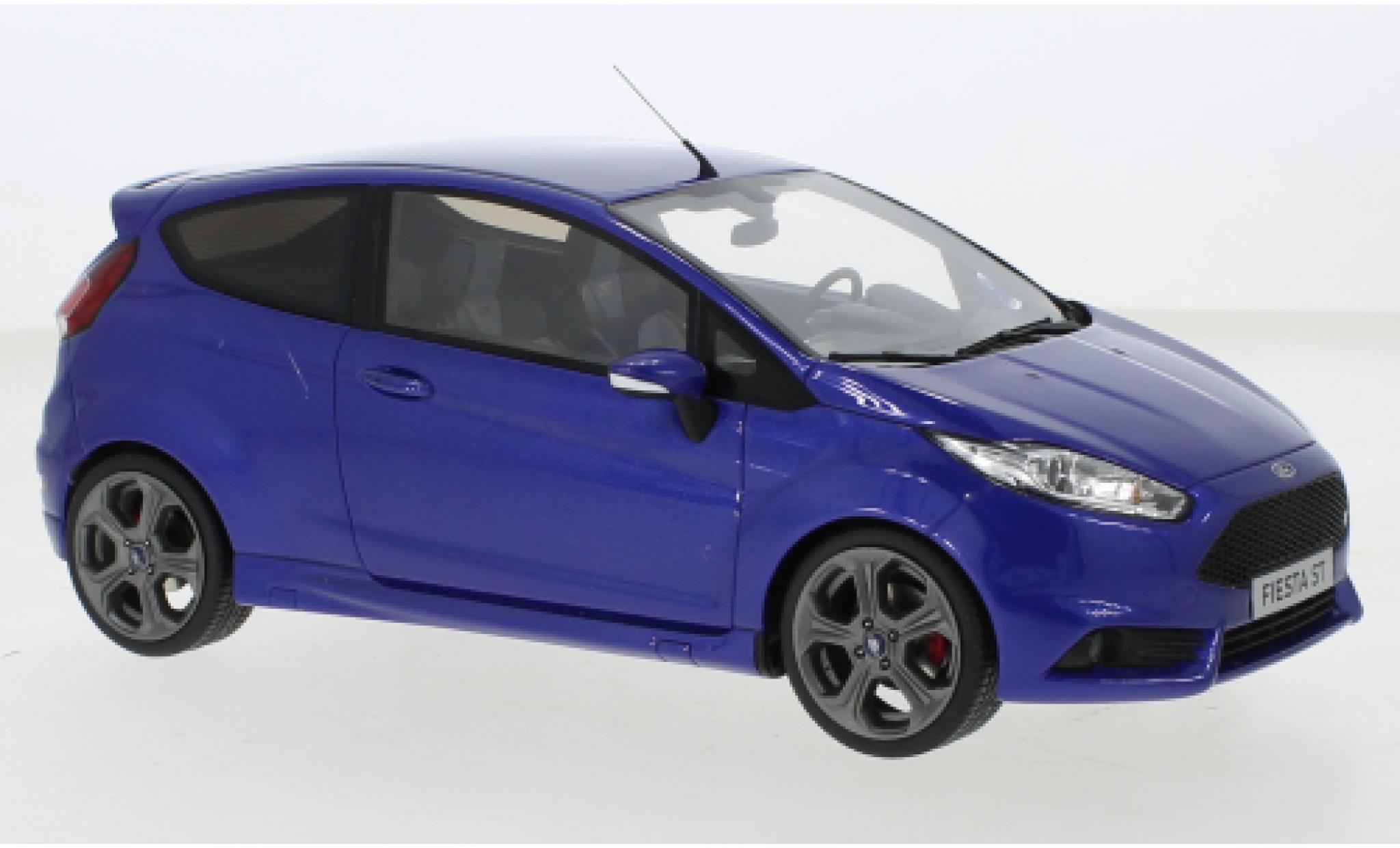 Ford Fiesta 1/18 Ottomobile MK VII ST metallise blu 2016 modellino in miniatura