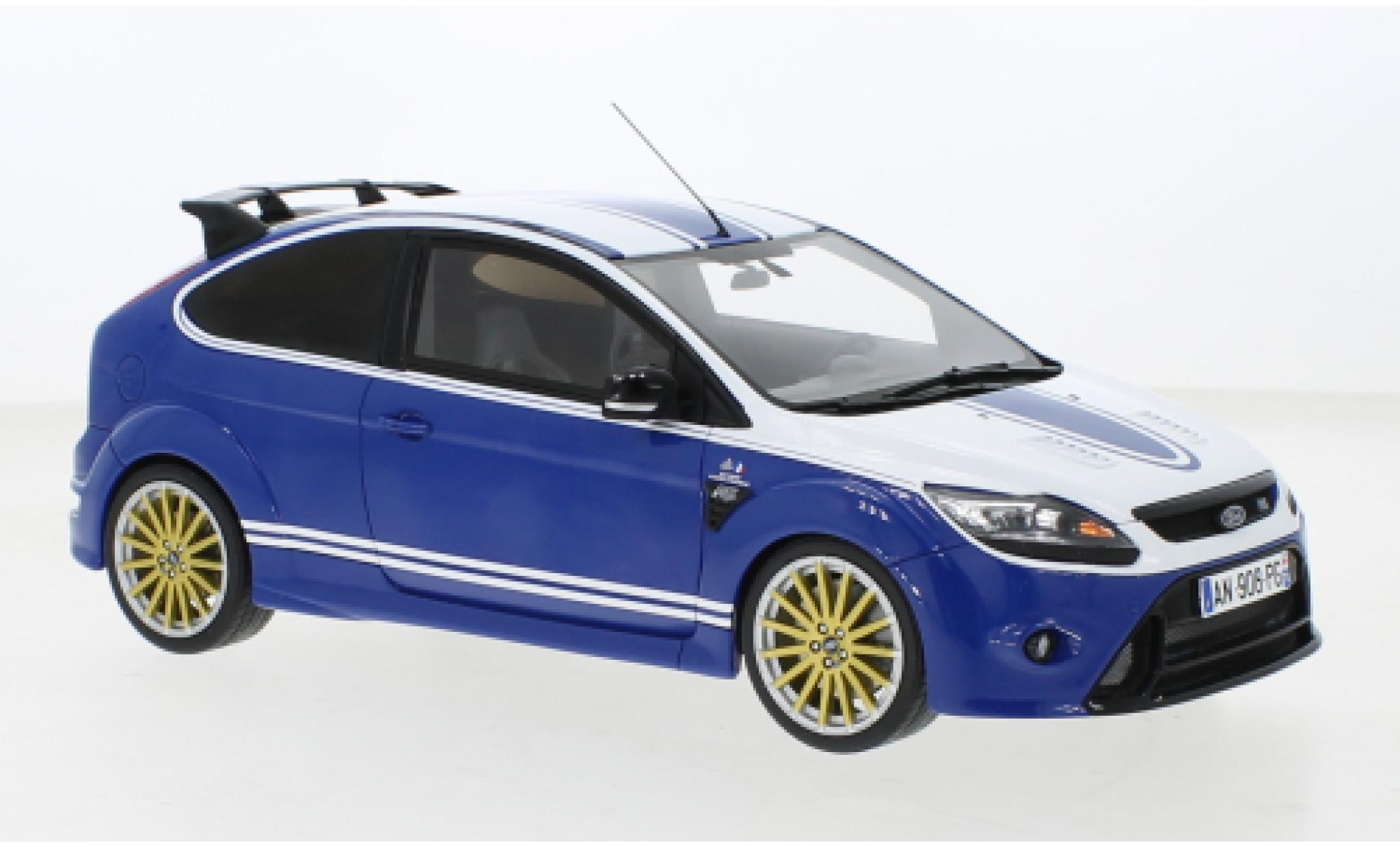 Ford Focus 1/18 Ottomobile MK II RS Le Mans Classic Edition blu/bianco 2010 modellino in miniatura