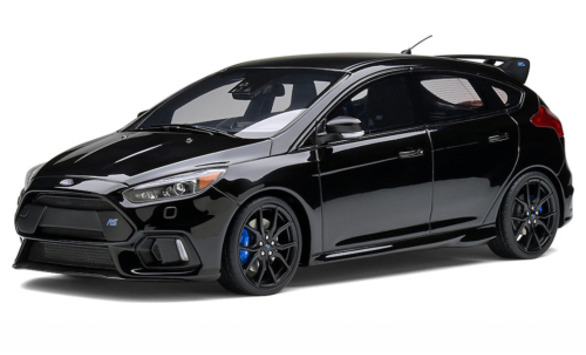 Ford Focus 1/18 Ottomobile MK III RS metallise nero 2017 modellino in miniatura