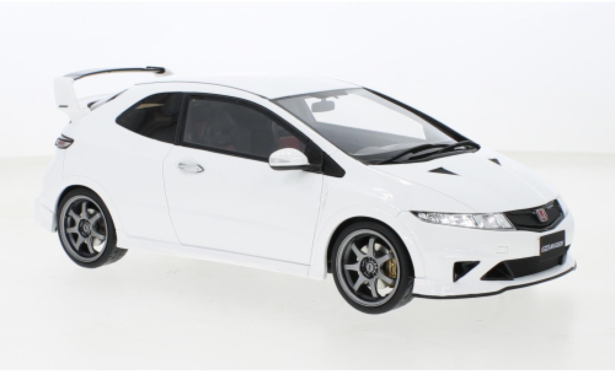 Honda Civic 1/18 Ottomobile FN2 Type-R Mugen bianco 2010 modellino in miniatura