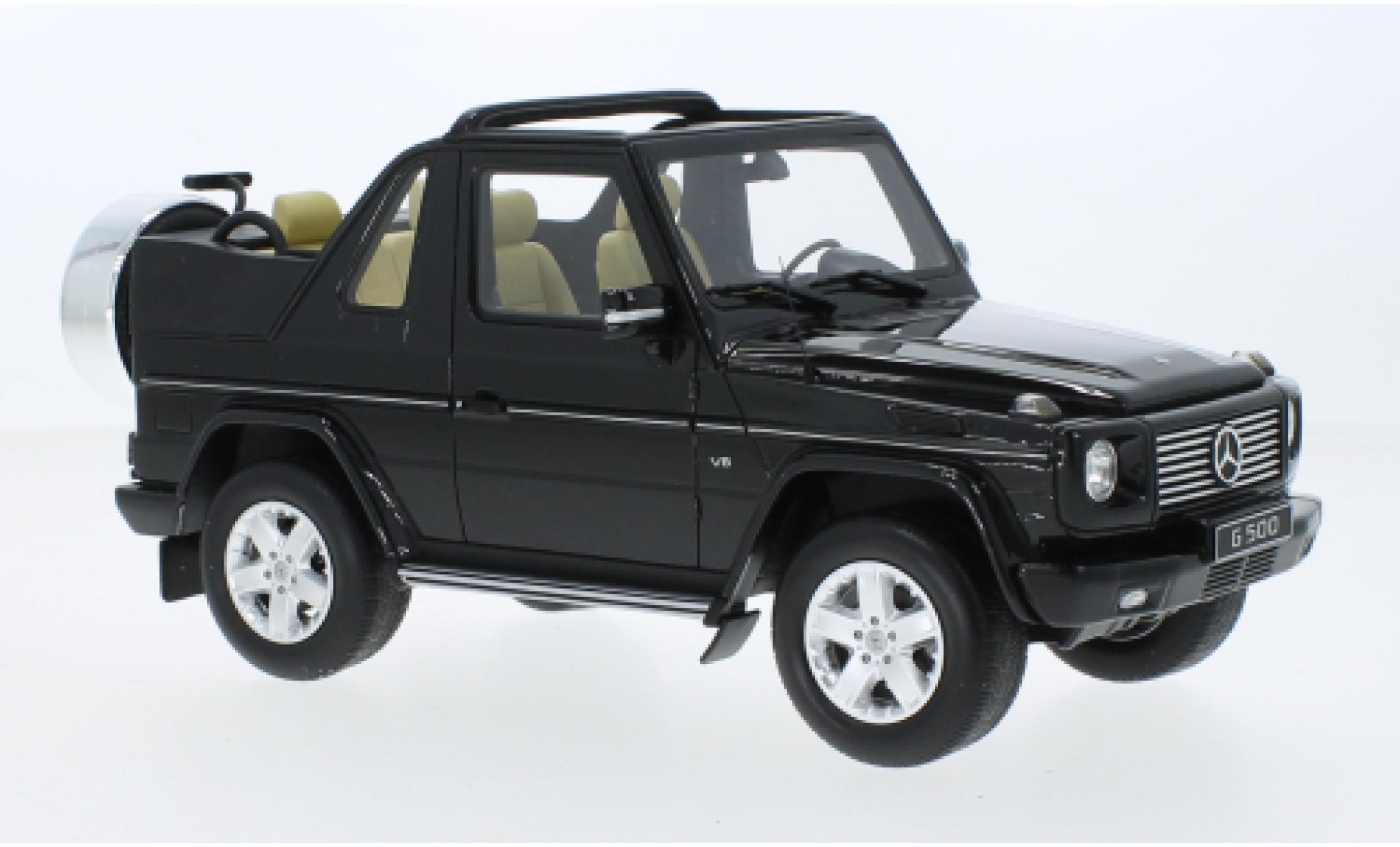 Mercedes Classe G 1/18 Ottomobile G500 Cabriolet nero 2007 modellino in miniatura