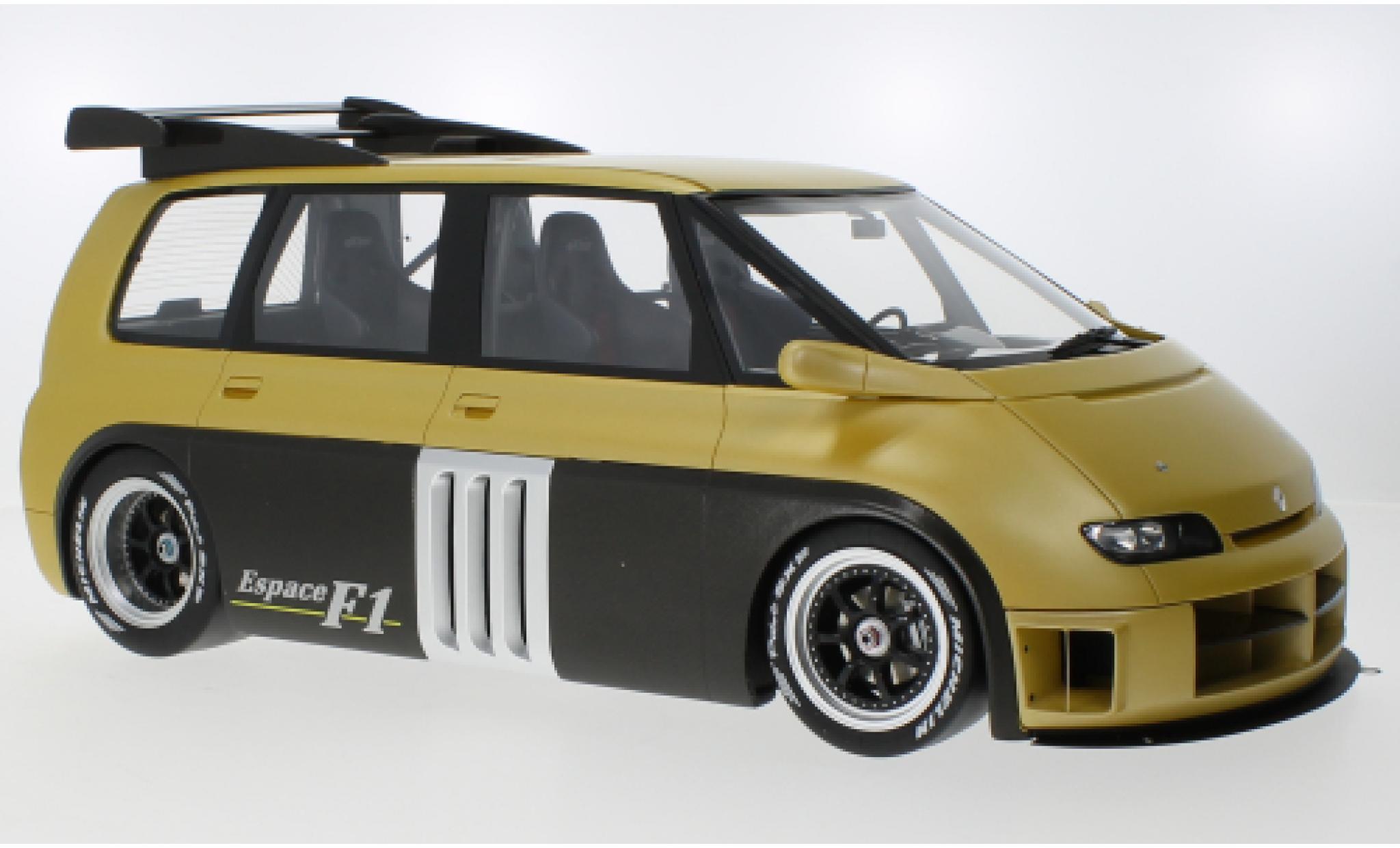 Renault Espace 1/12 Ottomobile F1 metallise giallo 1994 modellino in miniatura