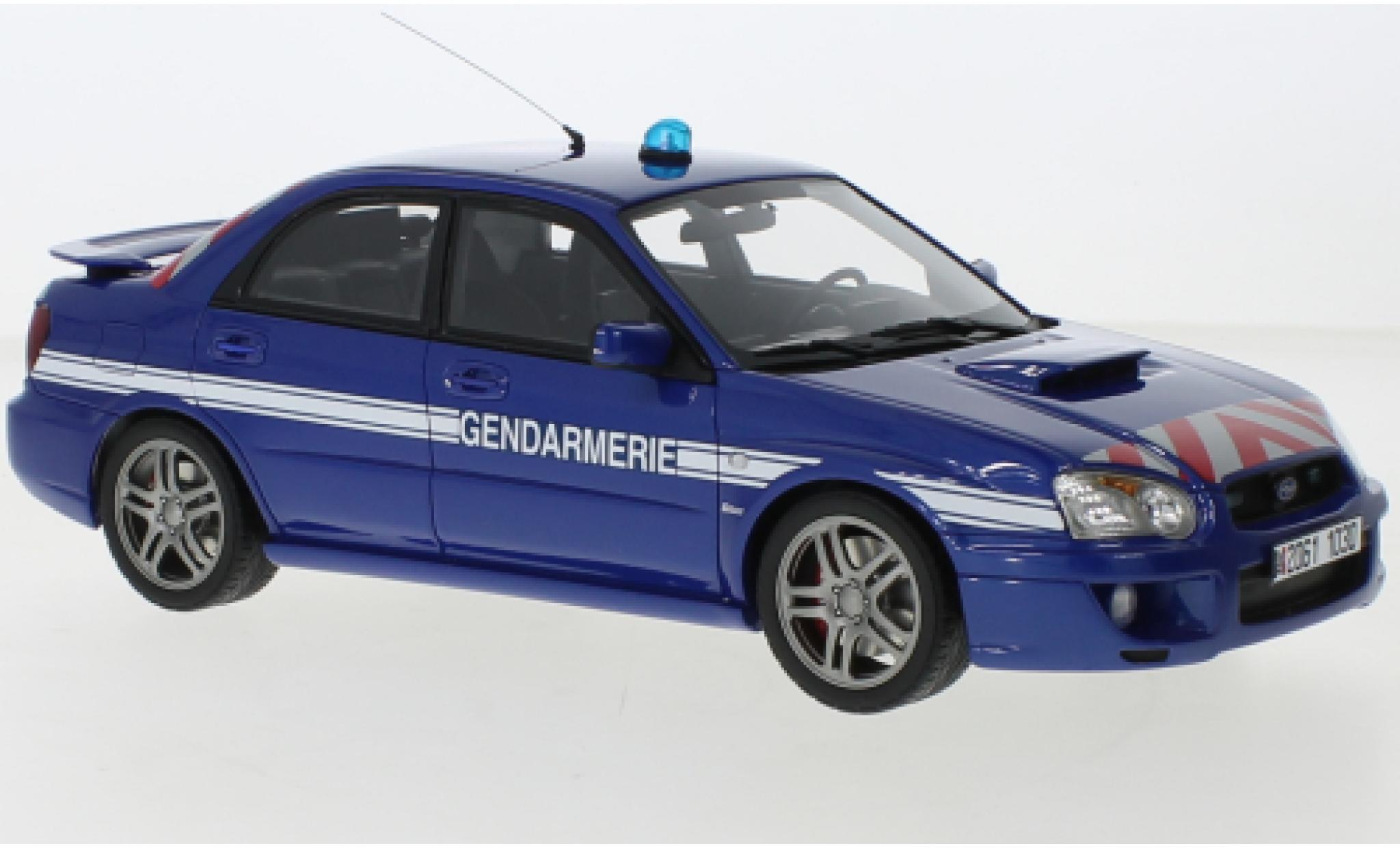 Subaru Impreza 1/18 Ottomobile WRX STI Gendamerie (F) 2006 modellino in miniatura
